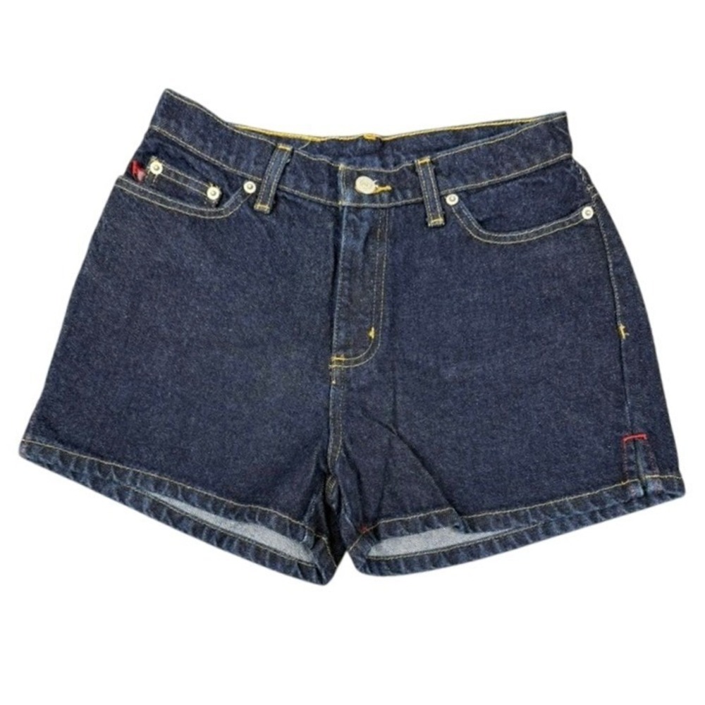 VTG Polo Jeans Co Ralph Lauren‎ Weekender Denim Shorts Dark Wash Size 2 NWT